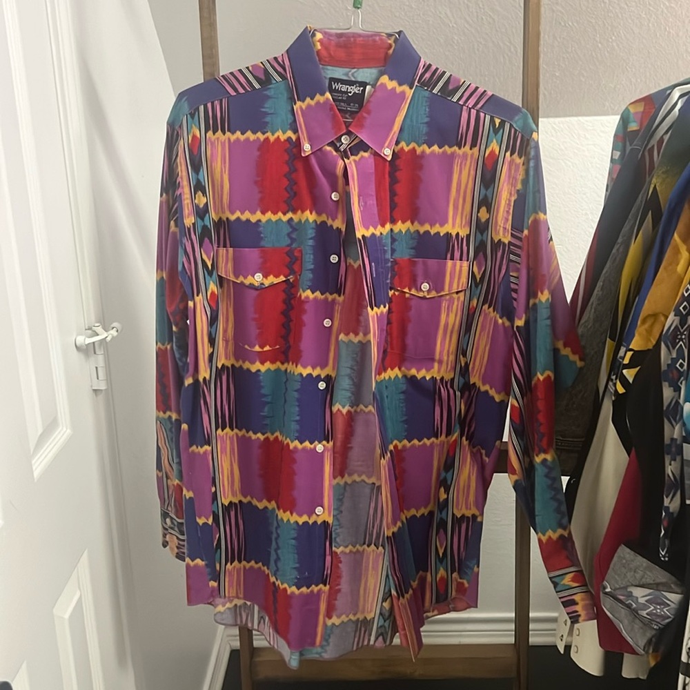 Wrangler vintage button down
